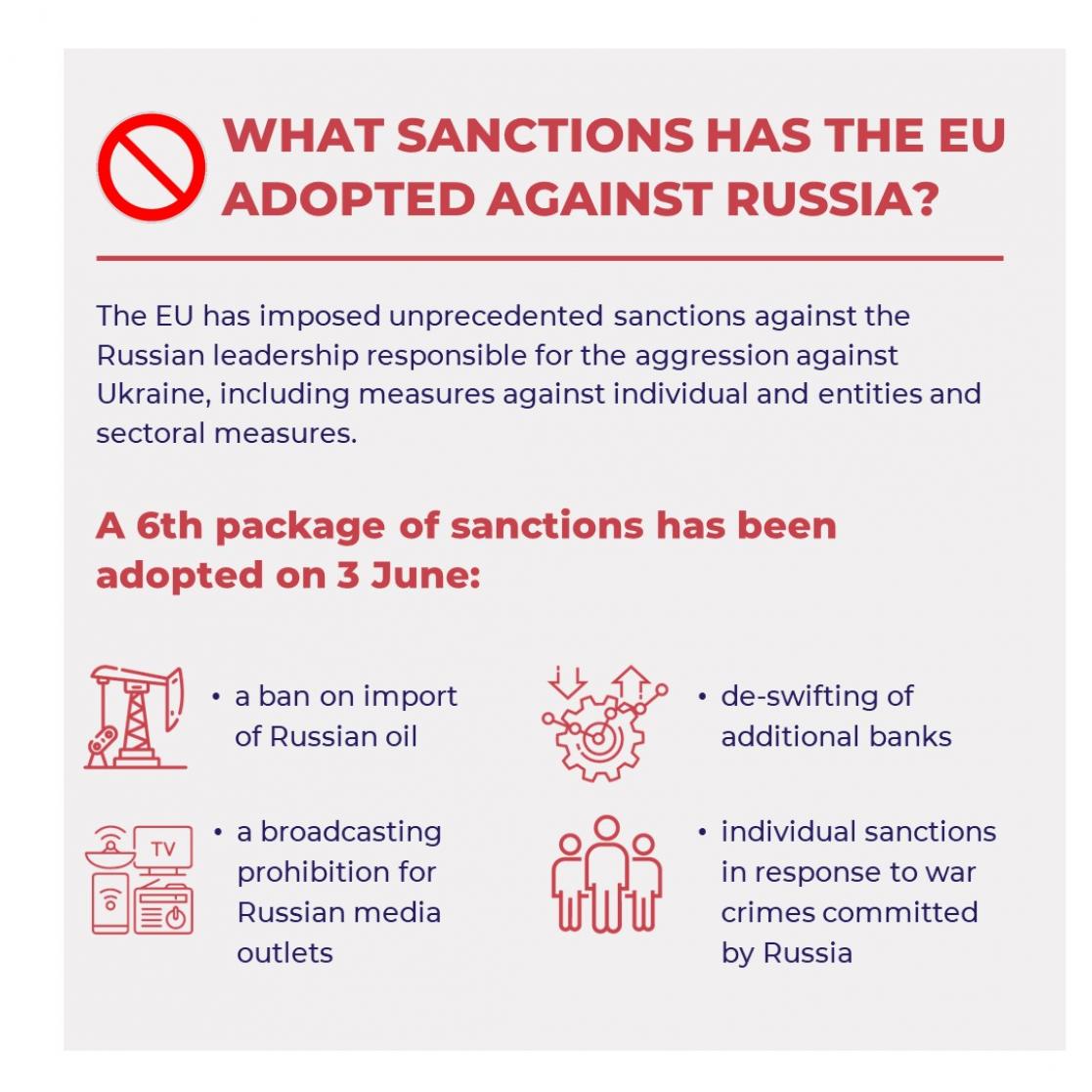 EU sanctions against Russia to stop the war in Ukraine EEAS